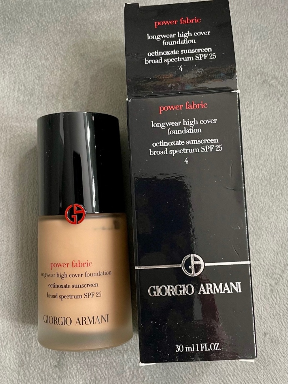 Giorgio Armani Power Fabric foundation (4) NIB